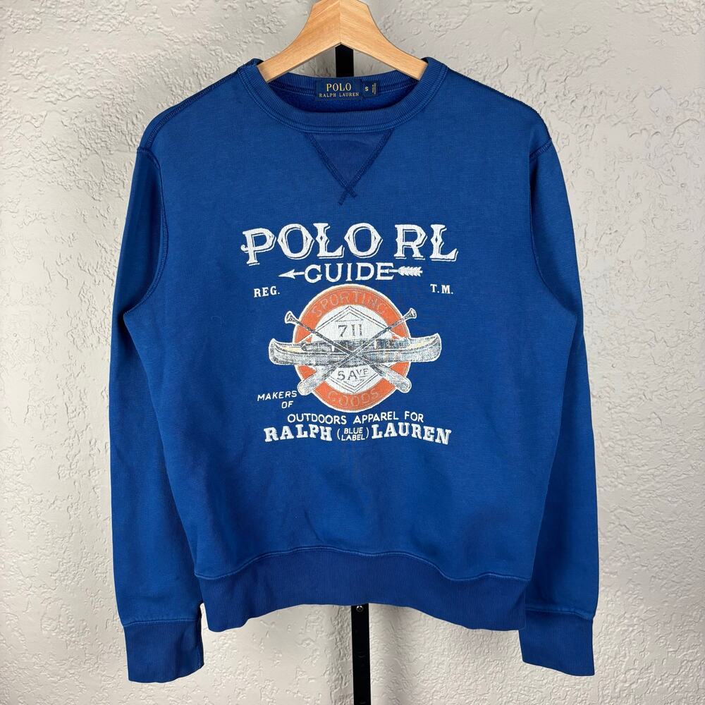 Polo Ralph Lauren Sportsman Guide Canoe Small Crewneck